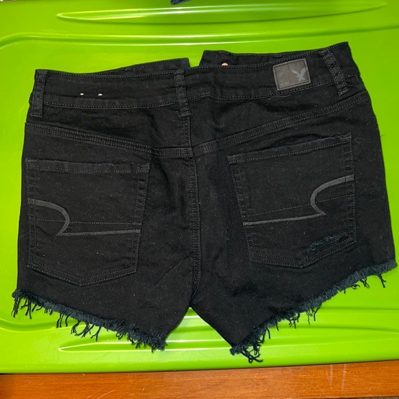 Black American Eagle jean shorts - Picture 2 of 4